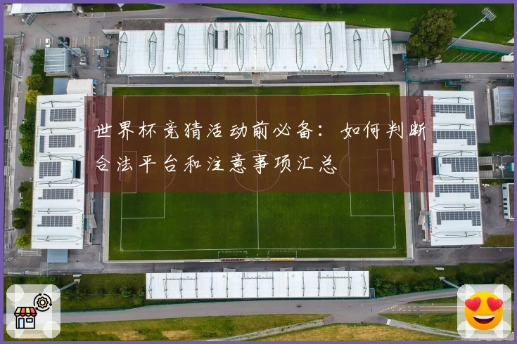 世界杯竞猜活动前必备：如何判断合法平台和注意事项汇总